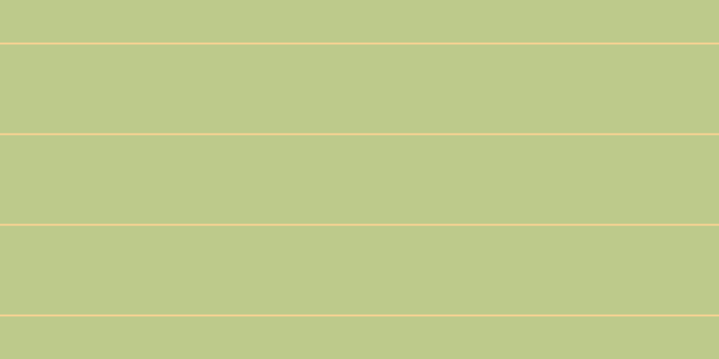 #bdca8b, #fcd393 horizontal lines, two pixels wide, ninety-nine pixels apart