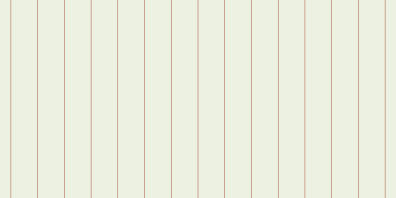 #bdca8b (25%), #caa393 vertical lines, two pixels wide, fifty-two pixels apart