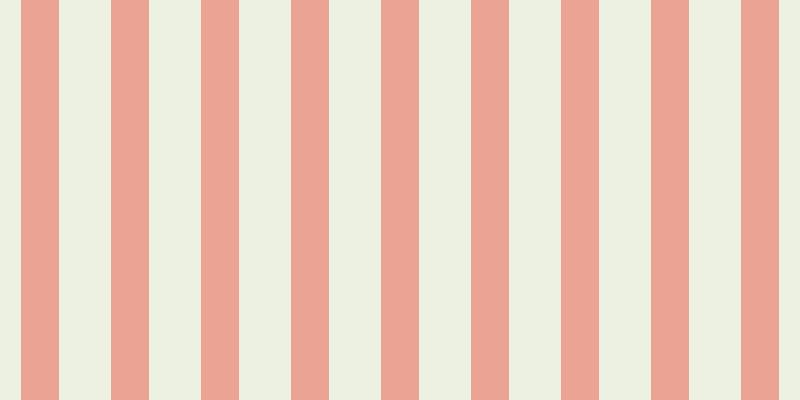 #bdca8b (25%), #eba393 vertical lines, thirty-eight pixels wide, fifty-two pixels apart