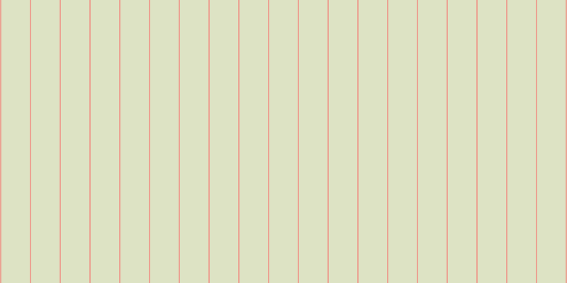#bdca8b (50%), #eba393 vertical lines, two pixels wide, forty pixels apart