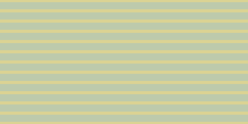#bdcaac, #dbd393 horizontal lines, ten pixels wide, twenty-three pixels apart