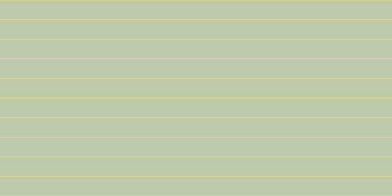 #bdcaac, #dbd393 horizontal lines, two pixels wide, thirty-eight pixels apart