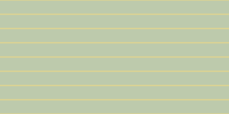#bdcaac, #dbd393 horizontal lines, five pixels wide, forty-five pixels apart
