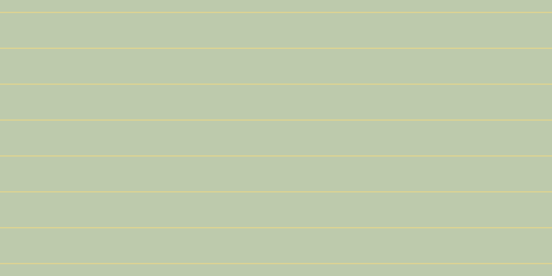 #bdcaac, #dbd393 horizontal lines, two pixels wide, fifty pixels apart