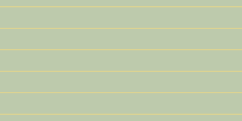 #bdcaac, #dbd393 horizontal lines, four pixels wide, sixty-seven pixels apart