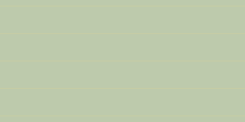 #bdcaac, #dbd393 horizontal lines, one pixels wide, eighty-nine pixels apart
