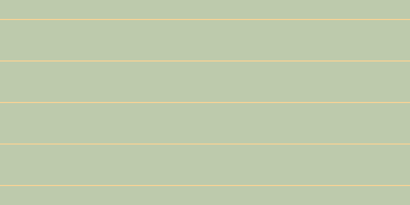 #bdcaac, #fcd393 horizontal lines, two pixels wide, seventy-nine pixels apart