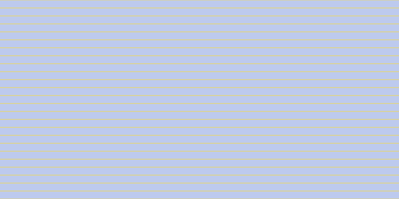 #bdcaee, #dbd393 horizontal lines, two pixels wide, fourteen pixels apart