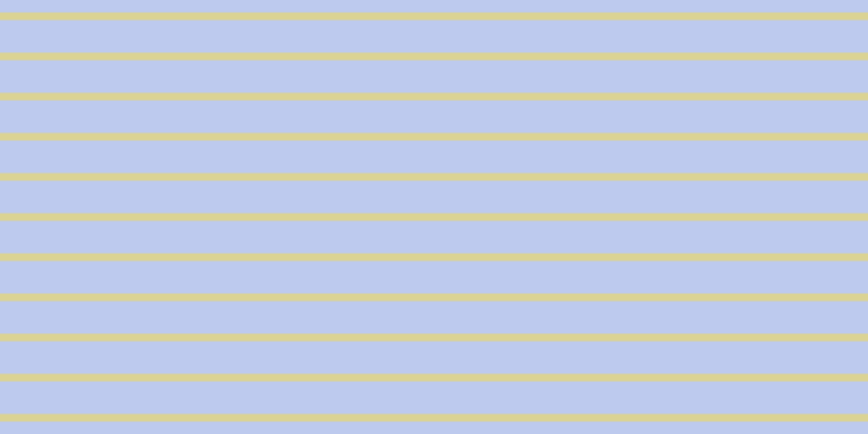 #bdcaee, #dbd393 horizontal lines, seven pixels wide, thirty pixels apart