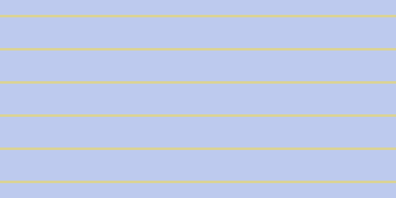 #bdcaee, #dbd393 horizontal lines, five pixels wide, sixty-two pixels apart