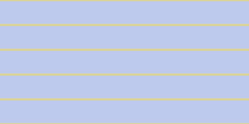 #bdcaee, #dbd393 horizontal lines, seven pixels wide, seventy-three pixels apart