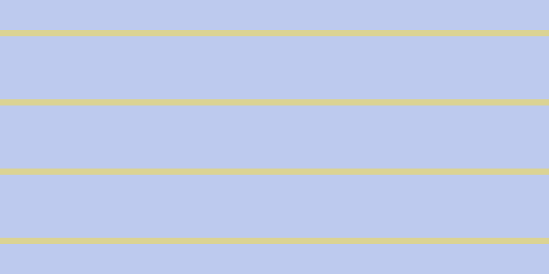 #bdcaee, #dbd393 horizontal lines, nine pixels wide, ninety-two pixels apart