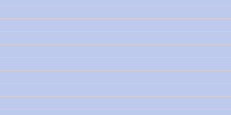 #bdcaee, #fcd393 horizontal lines, one pixels wide, forty-four pixels apart
