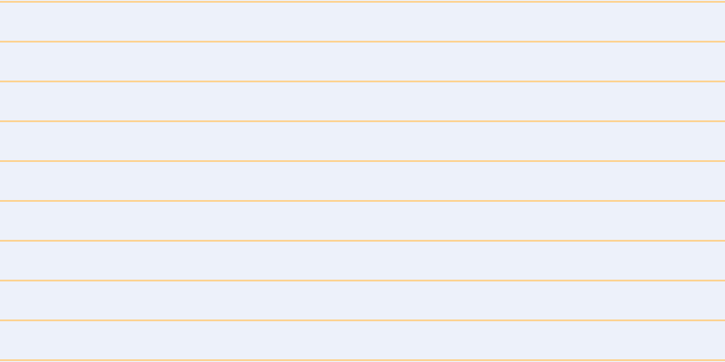 #bdcaee (25%), #fcd393 horizontal lines, two pixels wide, forty-two pixels apart