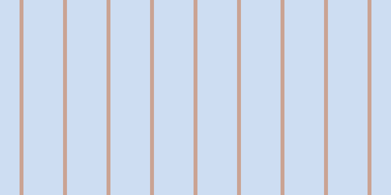 #bdd4ee (75%), #caa393 vertical lines, eight pixels wide, eighty-one pixels apart