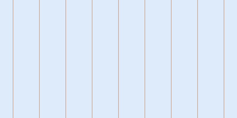 #bdd9fa (50%), #caa393 vertical lines, two pixels wide, eighty-seven pixels apart