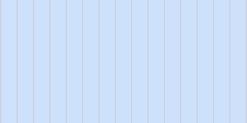 #bdd9fa (75%), #caa393 vertical lines, one pixels wide, fifty-two pixels apart
