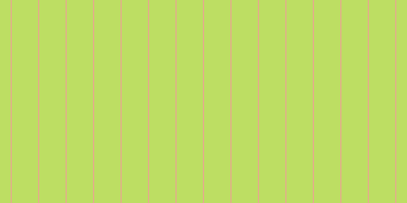 #bdde63, #eba393 vertical lines, two pixels wide, fifty-two pixels apart