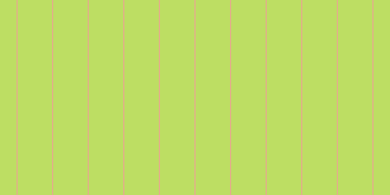 #bdde63, #eba393 vertical lines, two pixels wide, seventy-one pixels apart