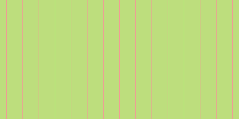 #bdde7d, #eba393 vertical lines, two pixels wide, fifty-two pixels apart