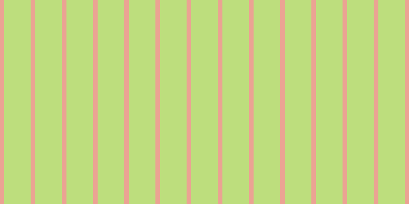 #bdde7d, #eba393 vertical lines, nine pixels wide, fifty-two pixels apart