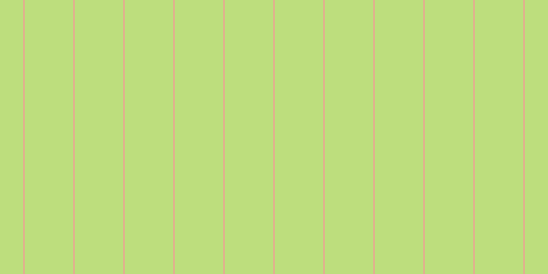 #bdde7d, #eba393 vertical lines, two pixels wide, seventy-one pixels apart