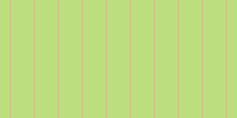 #bdde7d, #eba393 vertical lines, two pixels wide, seventy-nine pixels apart