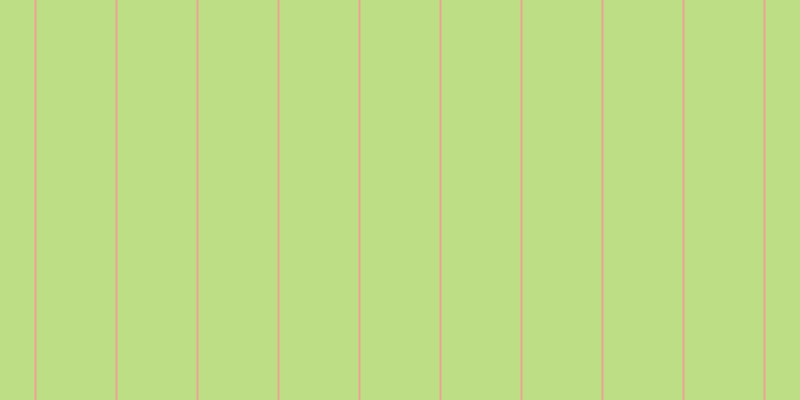 #bdde84, #eba393 vertical lines, two pixels wide, seventy-nine pixels apart