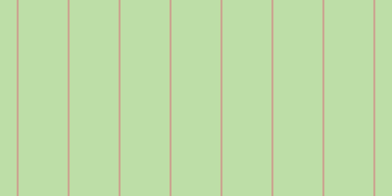 #bddea5, #caa393 vertical lines, four pixels wide, one hundred pixels apart