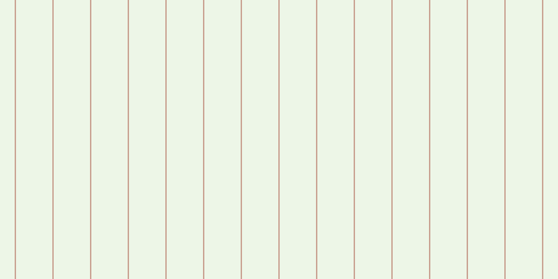 #bddea5 (25%), #caa393 vertical lines, two pixels wide, fifty-two pixels apart