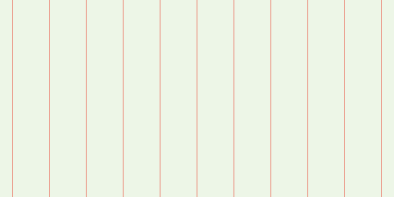 #bddea5 (25%), #eba393 vertical lines, two pixels wide, seventy-three pixels apart