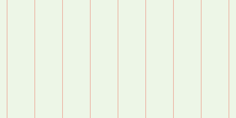 #bddea5 (25%), #eba393 vertical lines, two pixels wide, ninety-two pixels apart