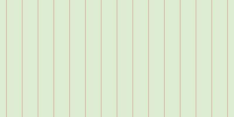 #bddea5 (50%), #caa393 vertical lines, two pixels wide, fifty-two pixels apart