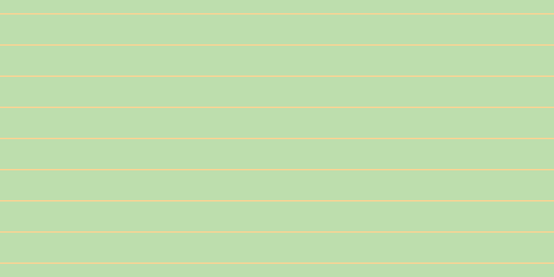 #bddead, #fcd393 horizontal lines, two pixels wide, forty-three pixels apart