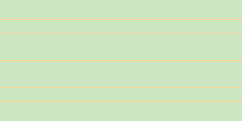 #bddeae (75%), #fcd393 horizontal lines, two pixels wide, forty-three pixels apart