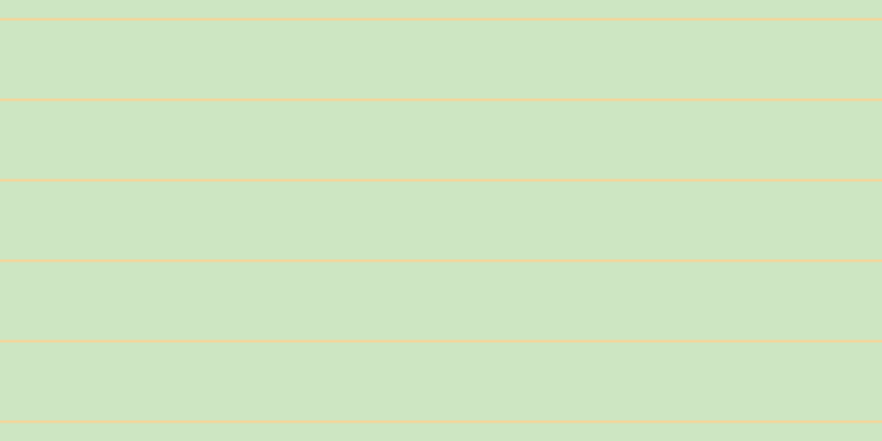 #bddeae (75%), #fcd393 horizontal lines, two pixels wide, seventy-one pixels apart