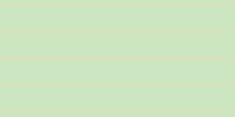 #bddeae (75%), #fcd393 horizontal lines, two pixels wide, eighty-nine pixels apart
