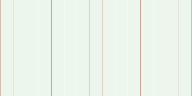 #bddebd (25%), #caa393 vertical lines, one pixels wide, fifty-two pixels apart