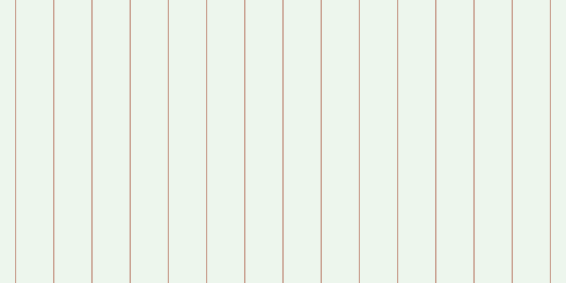#bddebd (25%), #caa393 vertical lines, two pixels wide, fifty-two pixels apart