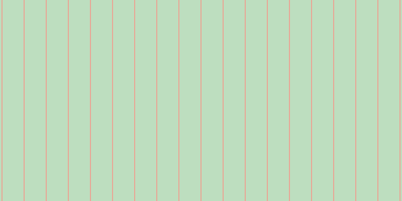 #bddebf, #eba393 vertical lines, two pixels wide, forty-two pixels apart