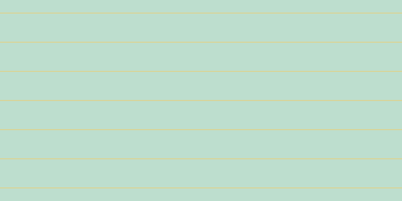 #bddece, #dbd393 horizontal lines, two pixels wide, fifty-six pixels apart