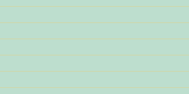 #bddece, #dbd393 horizontal lines, two pixels wide, sixty-seven pixels apart