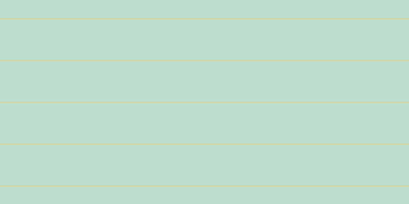 #bddece, #dbd393 horizontal lines, two pixels wide, eighty pixels apart