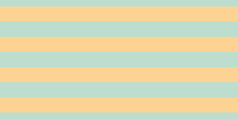 #bddece, #fcd393 horizontal lines, fifty pixels wide, fifty-two pixels apart