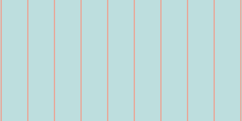 #bddede, #eba393 vertical lines, four pixels wide, eighty-four pixels apart