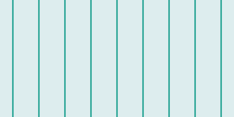 #bddee0 (50%), #25a393 vertical lines, five pixels wide, eighty-four pixels apart