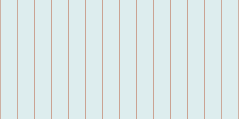 #bddee0 (50%), #caa393 vertical lines, two pixels wide, fifty-five pixels apart