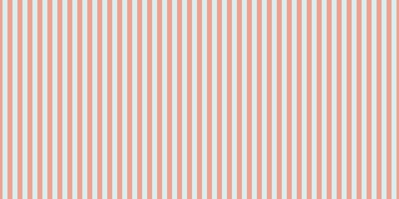 #bddee0 (50%), #eba393 vertical lines, ten pixels wide, ten pixels apart