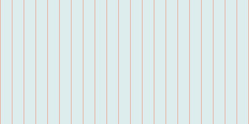 #bddee0 (50%), #eba393 vertical lines, two pixels wide, thirty-six pixels apart