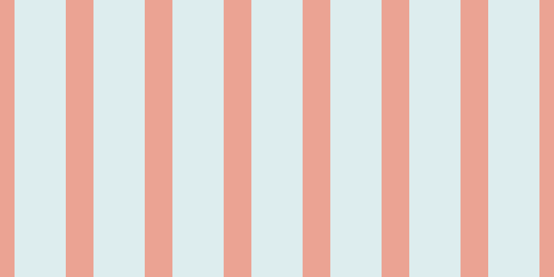 #bddee0 (50%), #eba393 vertical lines, forty pixels wide, seventy-four pixels apart